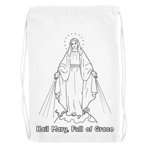 CYO Hail Mary Drawstring Tote