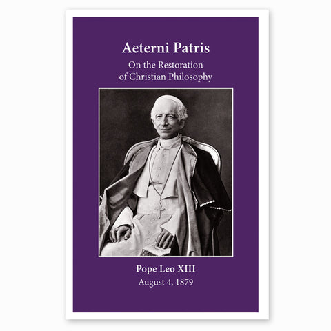 Aeterni Patris: Leo XIII