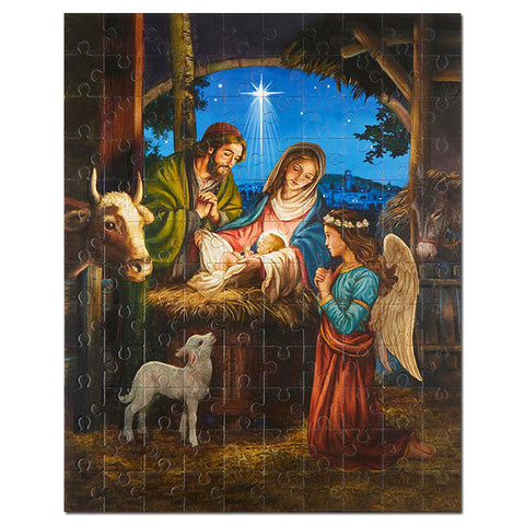 Christmas Nativity Puzzle: 120 pcs