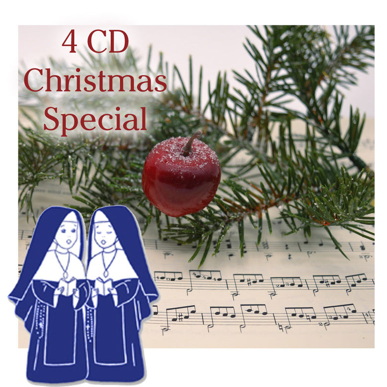 Singing Nuns Christmas CDs: Set of 4