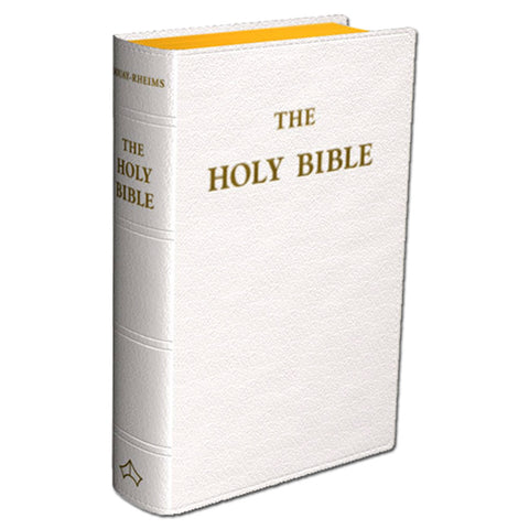 Bible: Large Print White