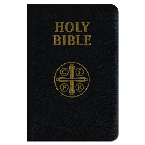 Bible: Soft Black Leather