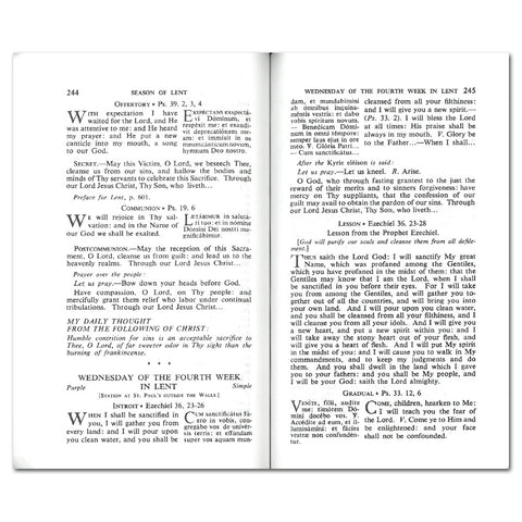 New Marian Missal: 1958 sewn binding