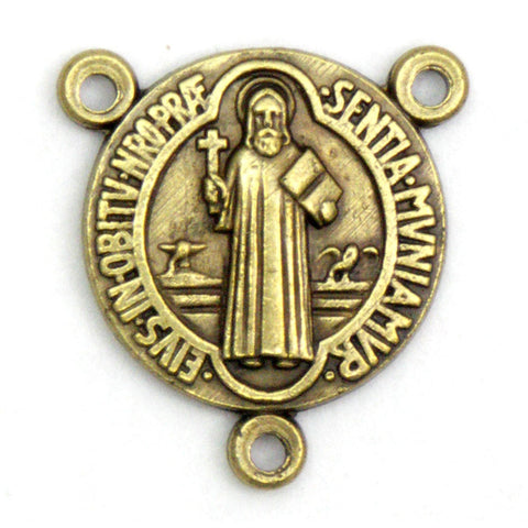 5/8" St. Benedict Rosary Centerpiece