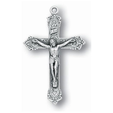 Deluxe Crucifix: Oxidized 1 7/8"