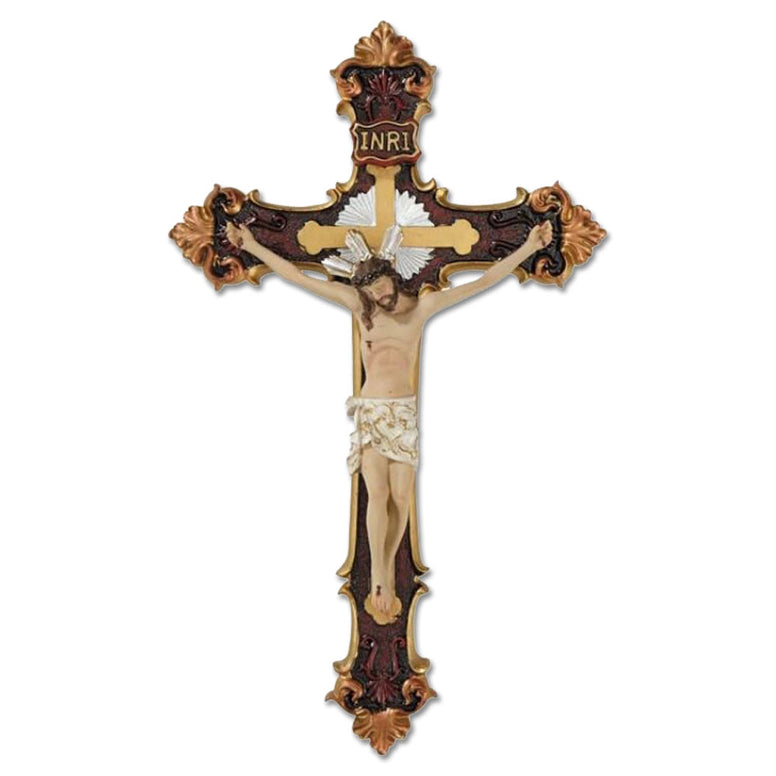 Ornate Crucifix: 10½"