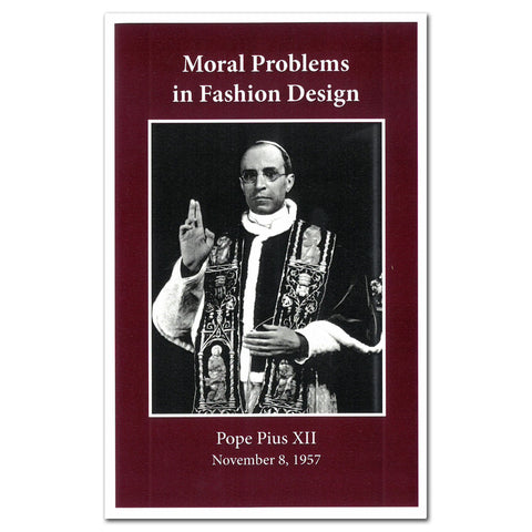 Moral Problems in Fashion Design