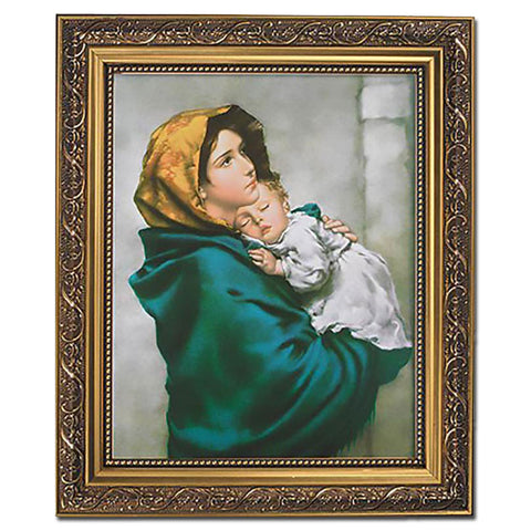 Madonna of the Streets: 13" Framed Print