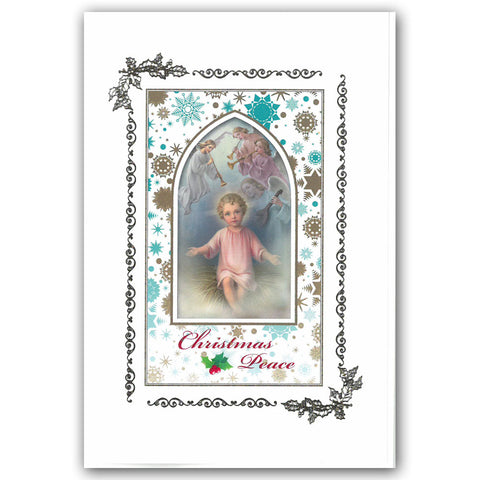 Infant with Joyful Angels: Single Card