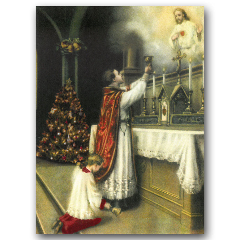 Christmas Mass Remembrance Card