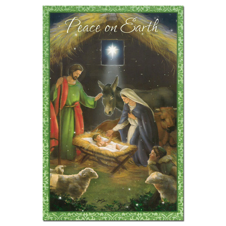 Peace on Earth: 6 cards with envelopes