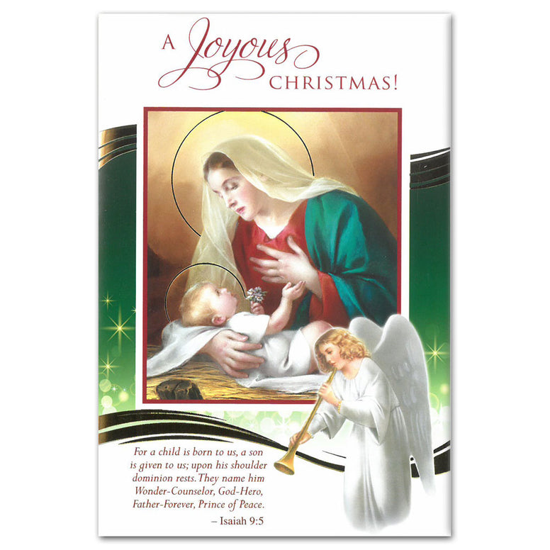 Joyous Christmas: 15 cards w/ Envelopes