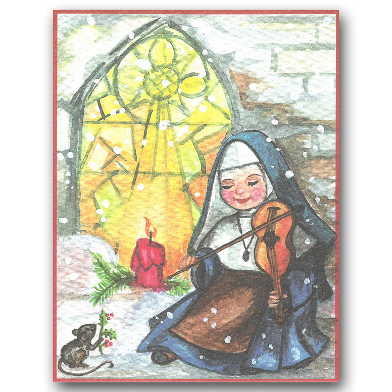 Singing Nuns Christmas Cards 6/pkg Mary Immaculate Queen Center