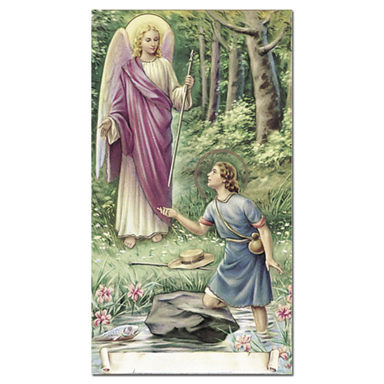 St. Raphael Archangel Holy Card