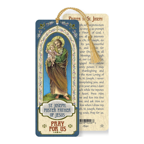 Laminated Bookmark: St. Joseph