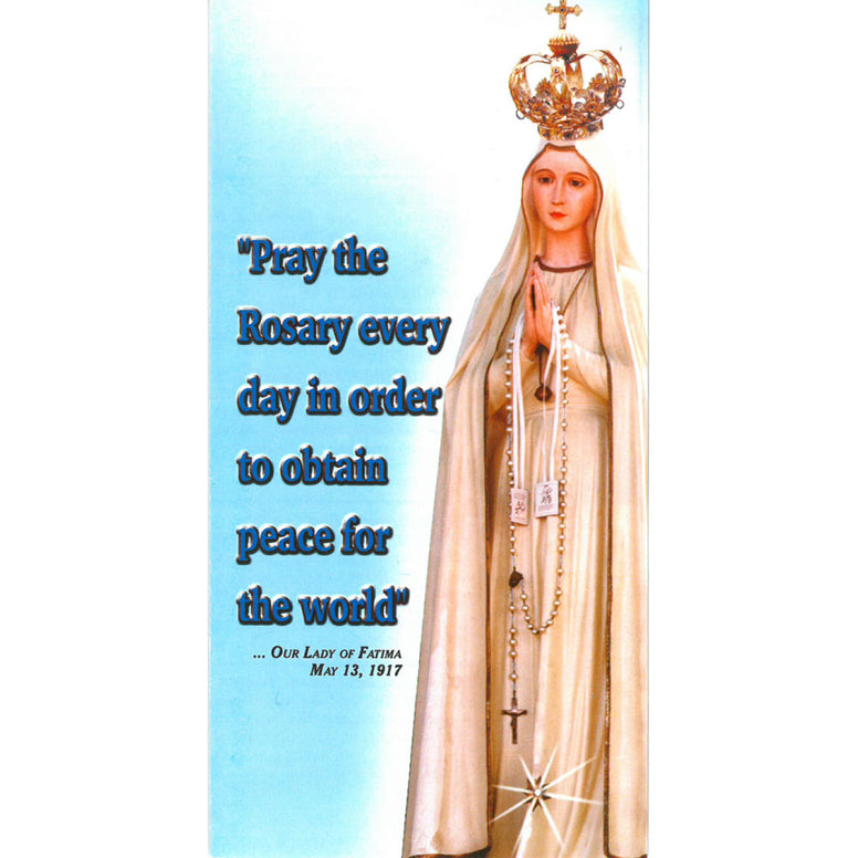 Pray the Rosary Leaflet