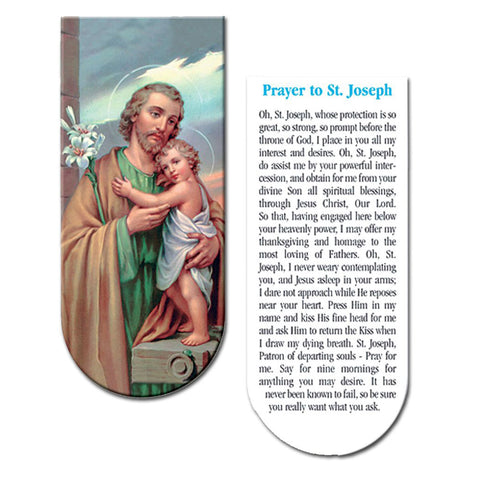 Magnetic Bookmark: St. Joseph