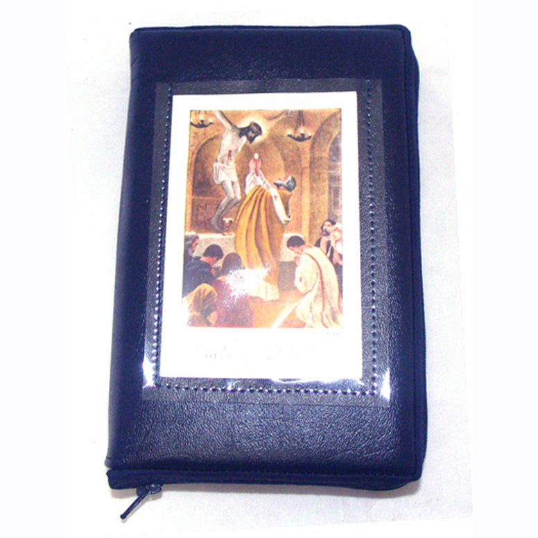 Blue New Roman Missal Cover