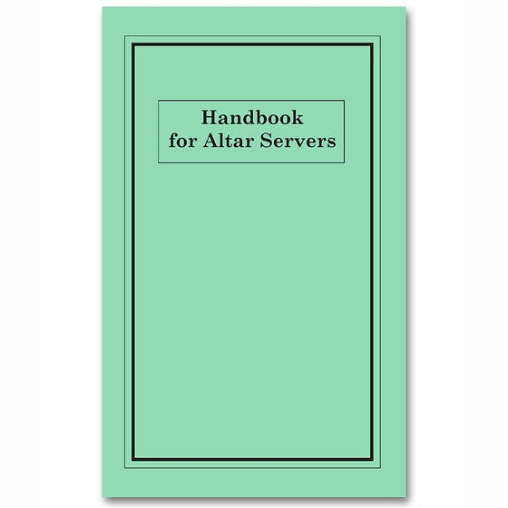 A Handbook for Altar Servers