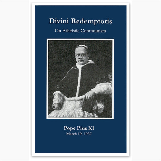 Divini Redemptoris: Pius XI