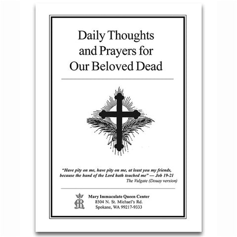 Daily Thoughts and Prayers for Our Beloved Dead