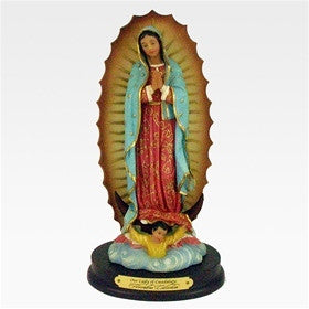 Our Lady of Guadalupe: 8"