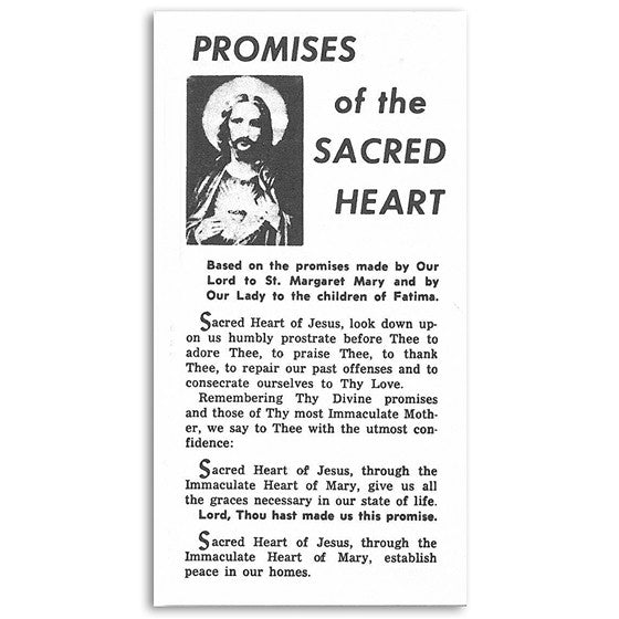 Promises of the Sacred Heart