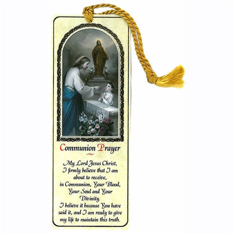 Boy First Communion Bookmark