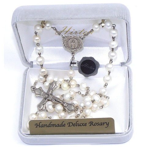 White Pearl Rosary