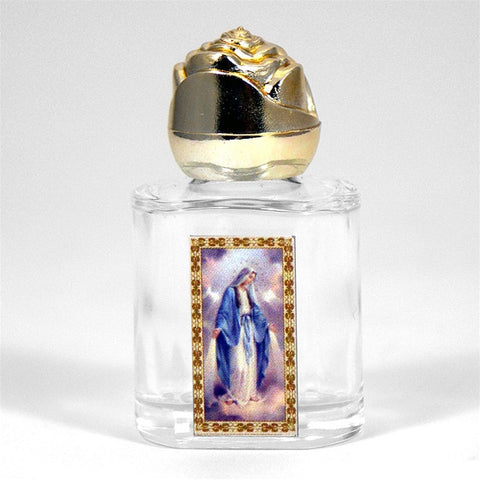 Our Lady of Grace Holy Water Bottle