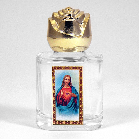Sacred Heart Holy Water Bottle
