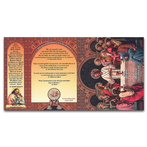 First Communion: Last Supper Note Card