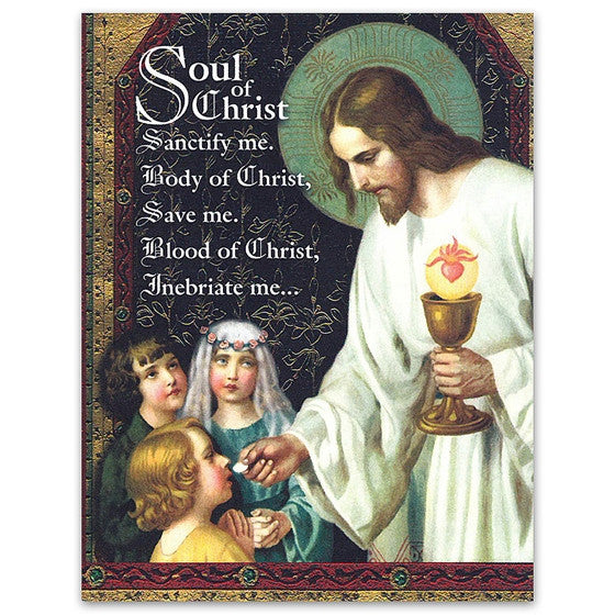First Communion: Soul of Christ Note Card