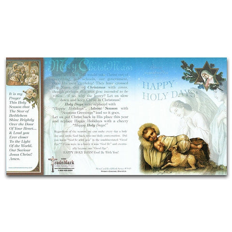Happy Holy Days Note Card