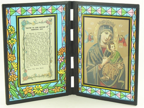 Our Mother of Perpetual Help Stained Glass Stand