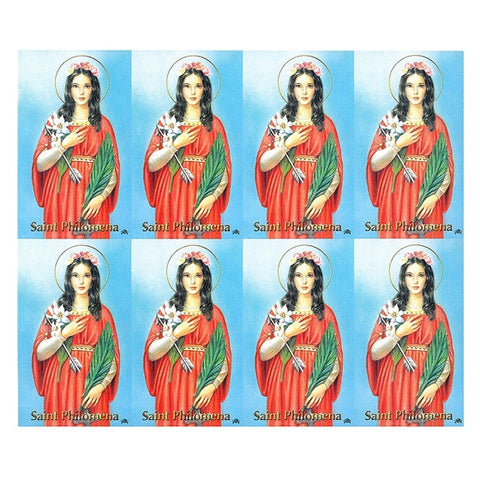 St. Philomena Holy Cards #2