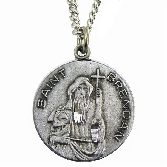St. Brendan Medal with Chain