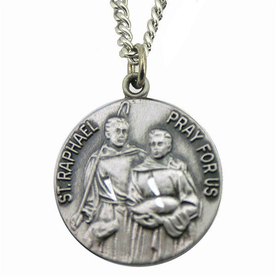 St. Raphael Medal with Chain