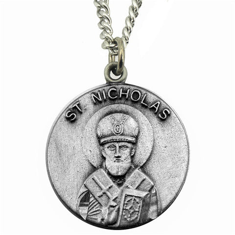 St. Nicholas Medal with Chain