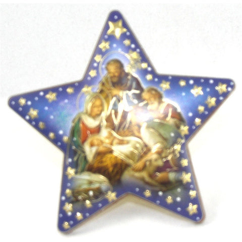 Nativity/Shepherds Star Plaque