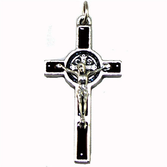 St. Benedict Crucifix: 1½" Black