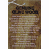 Olive Wood Crucifix: 10"