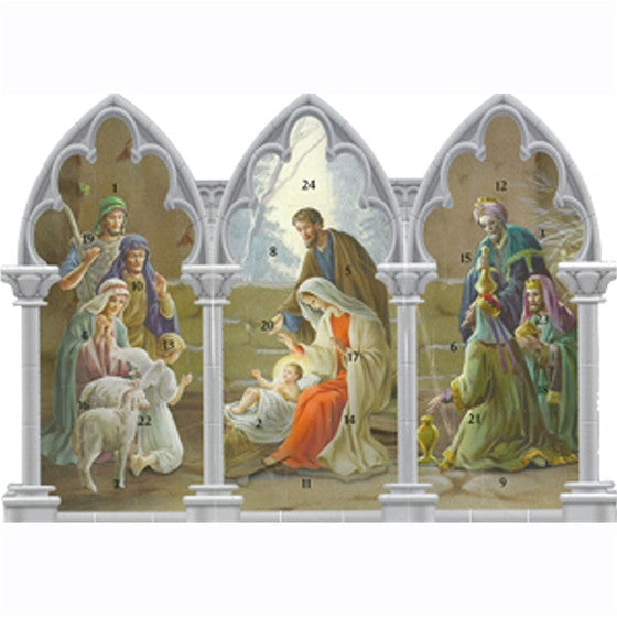 Nativity Triptych Advent Calendar