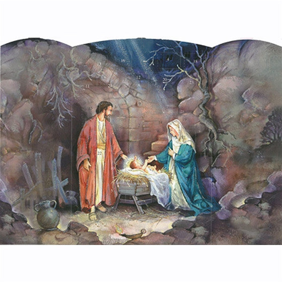 Nativity Triptych Advent Calendar