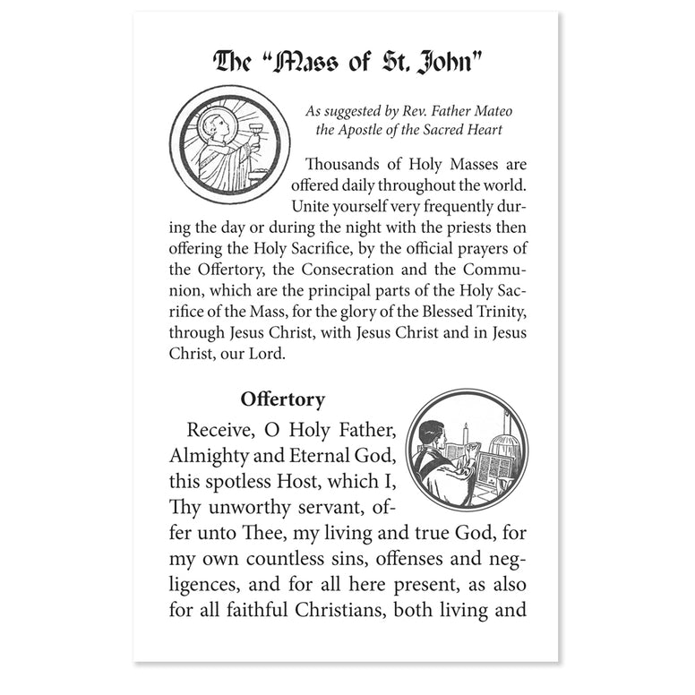 The "Mass of St. John"