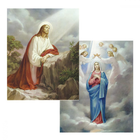 15 Mysteries of the Rosary: 8 x 10" prints