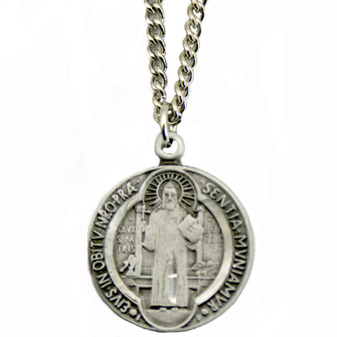 ¾" St. Benedict Sterling Jubilee Medal