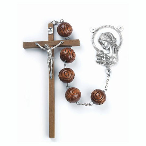 Carved Wall Rosary