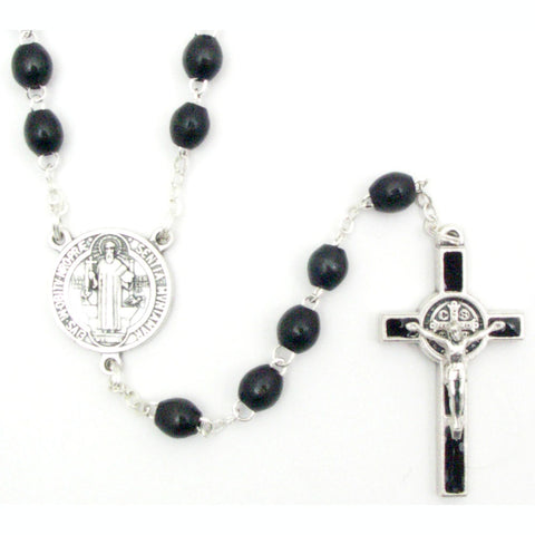 Black St. Benedict Rosary