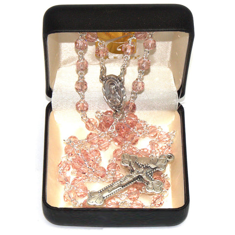 Vienna Collection Rosary: Rose 6mm